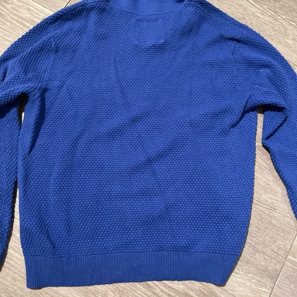 Abercrombie Kids Textured Royal Blue Sweater